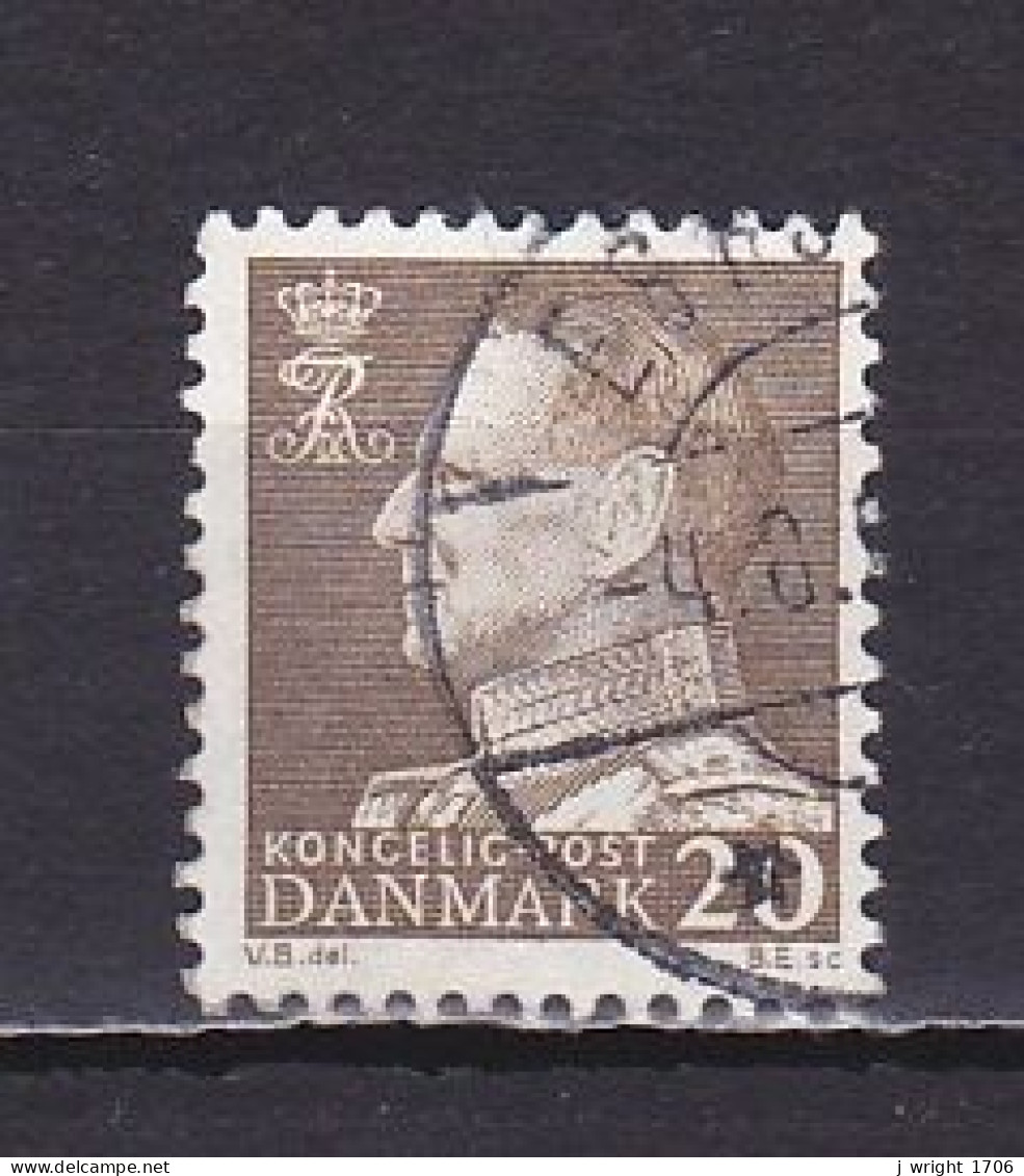 Denmark, 1961, King Frederik IX, 20ø, USED - Usado