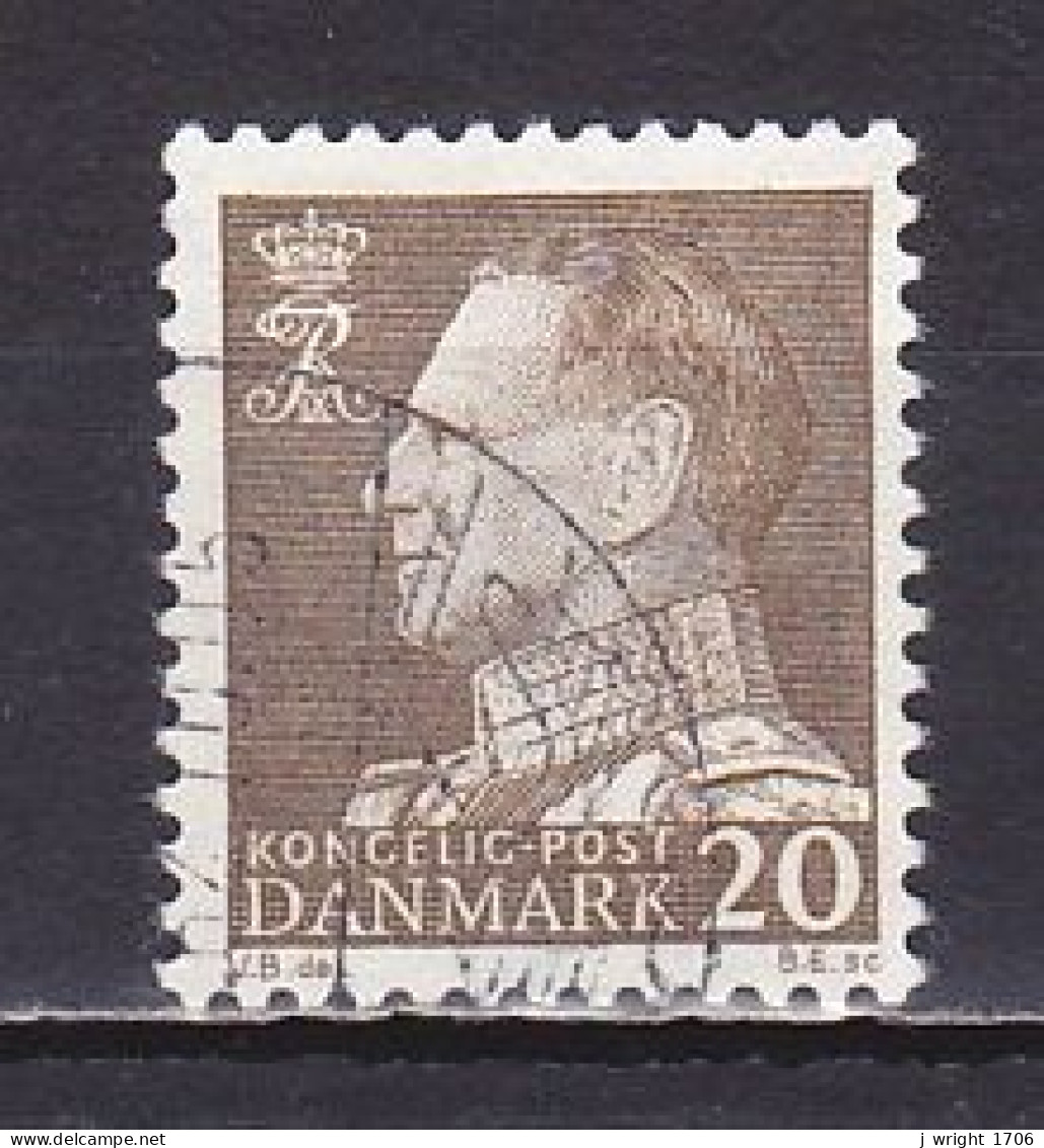 Denmark, 1961, King Frederik IX, 20ø, USED - Gebruikt