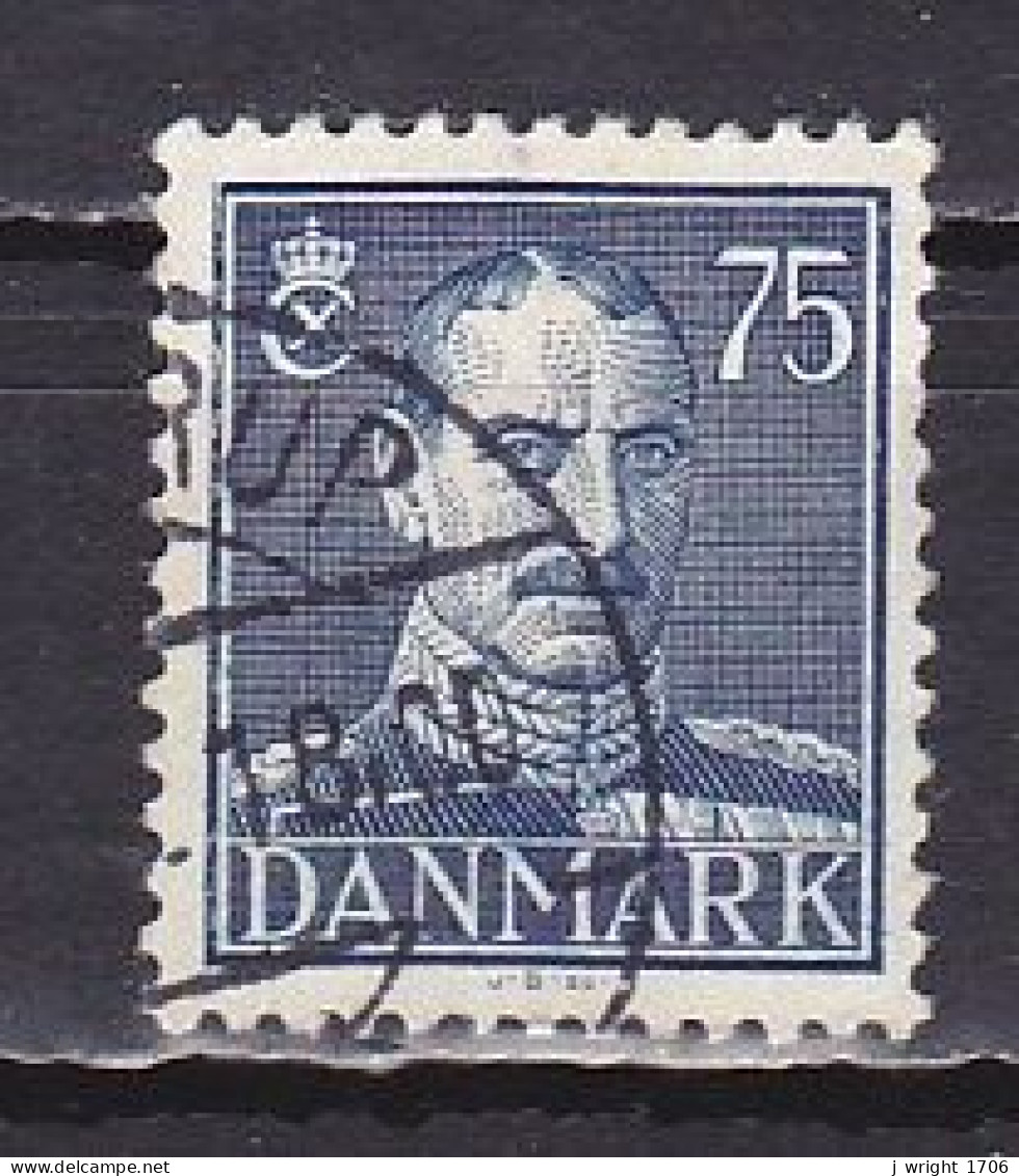 Denmark, 1946, King Christian X, 75ø, USED - Oblitérés