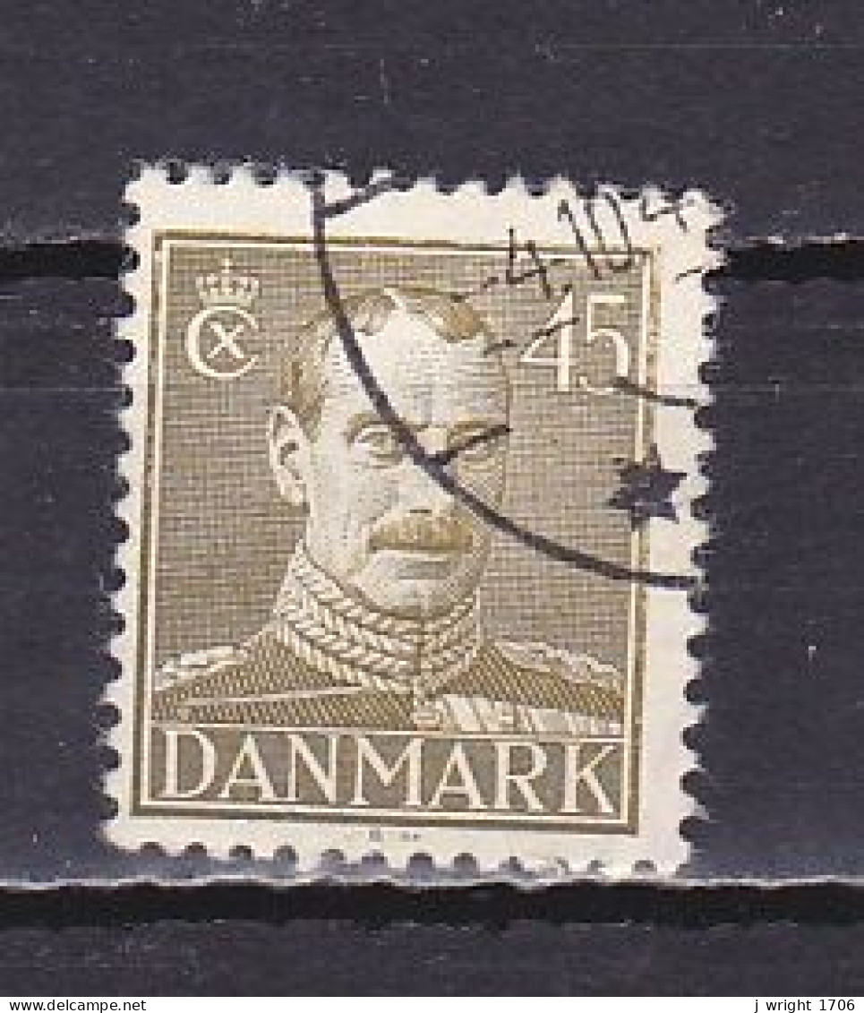 Denmark, 1946, King Christian X, 45ø, USED - Oblitérés