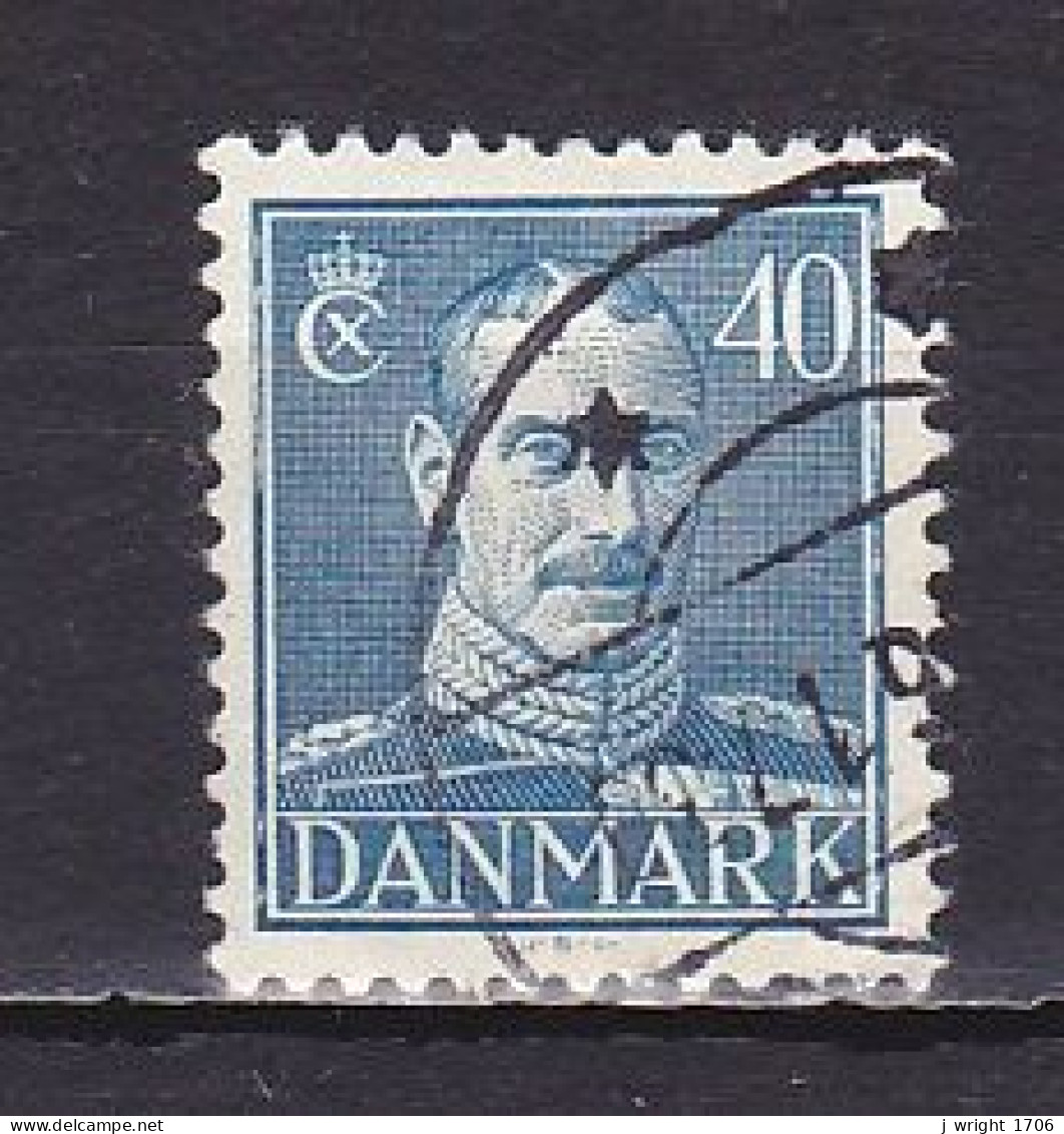 Denmark, 1943, King Christian X, 40ø, USED - Oblitérés