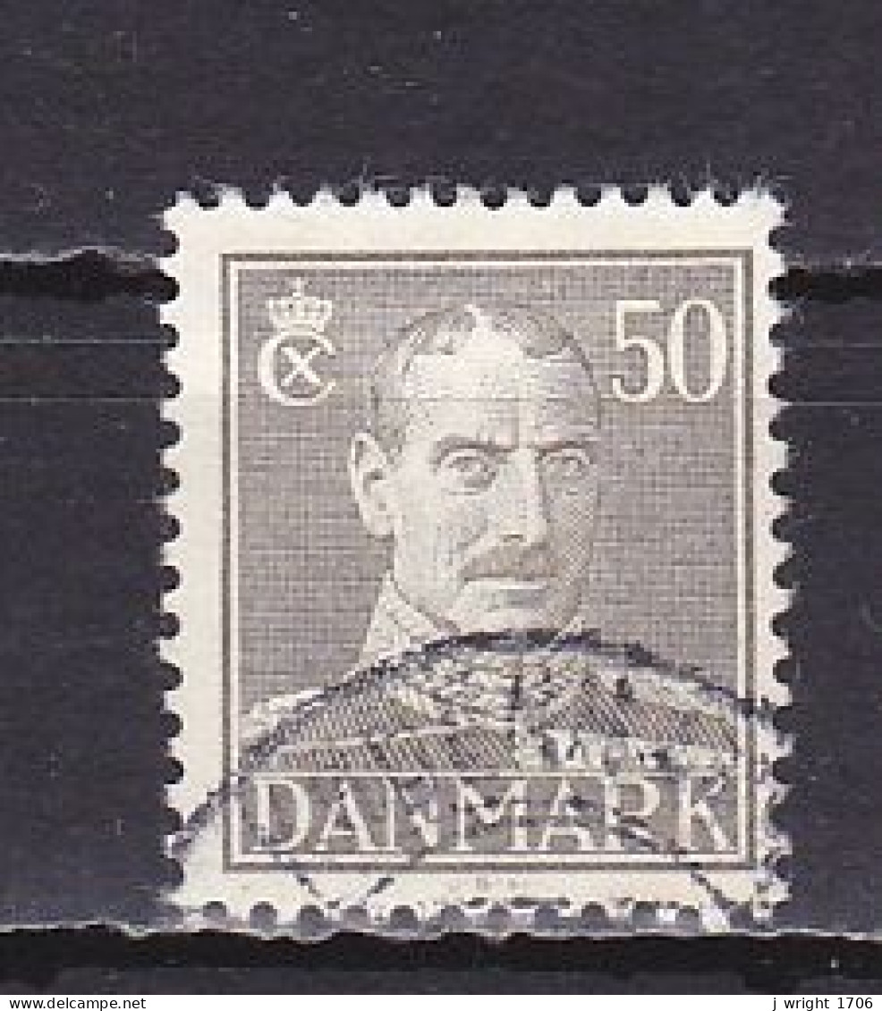 Denmark, 1945, King Christian X, 50ø, USED - Gebraucht