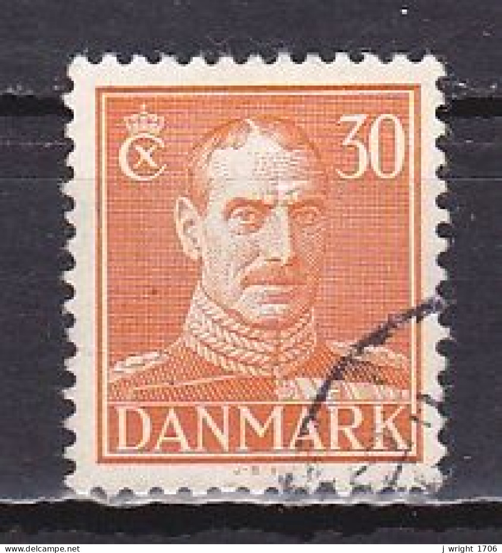 Denmark, 1943, King Christian X, 30ø, USED - Oblitérés