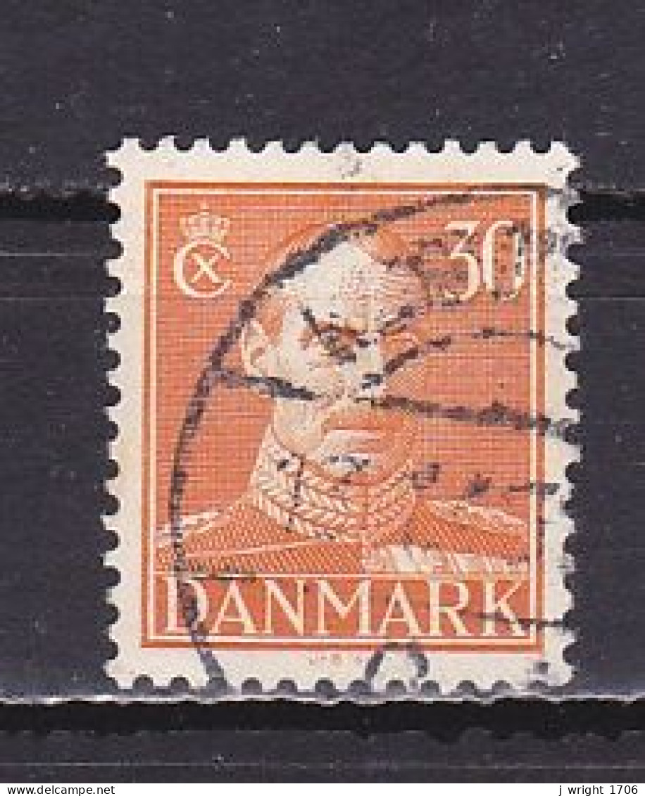 Denmark, 1943, King Christian X, 30ø, USED - Oblitérés