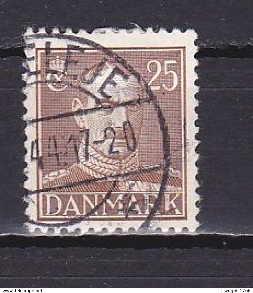 Denmark, 1943, King Christian X, 25ø, USED - Usati