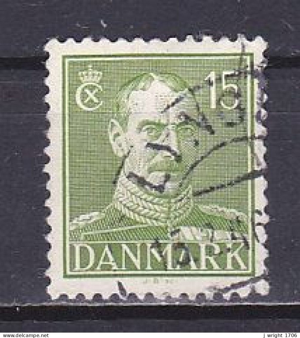 Denmark, 1942, King Christian X, 15ø, USED - Oblitérés