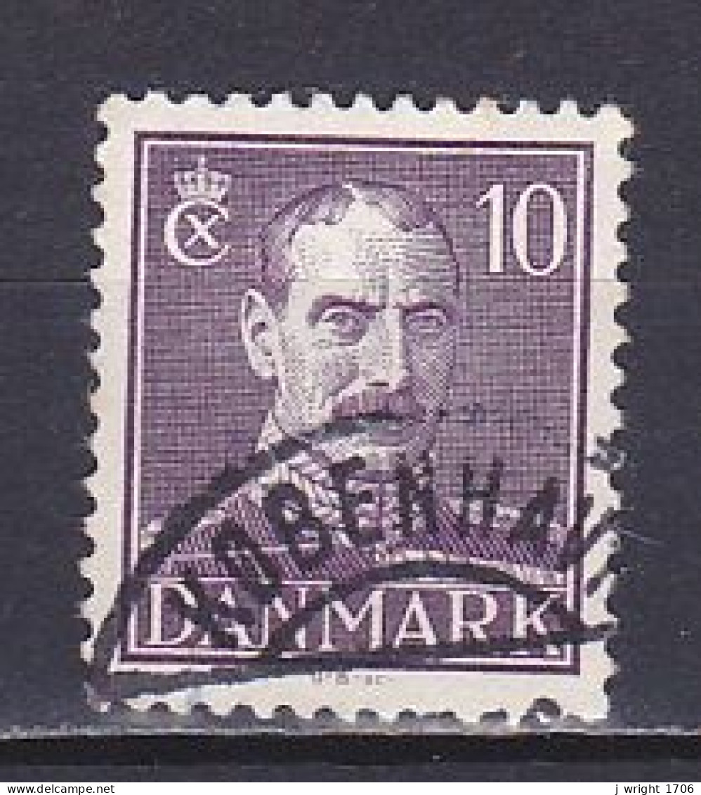 Denmark, 1942, King Christian X/Violet, 10ø, USED - Oblitérés