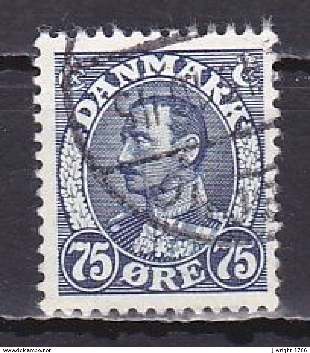 Denmark, 1941, King Christian X, 75ø, USED - Gebraucht