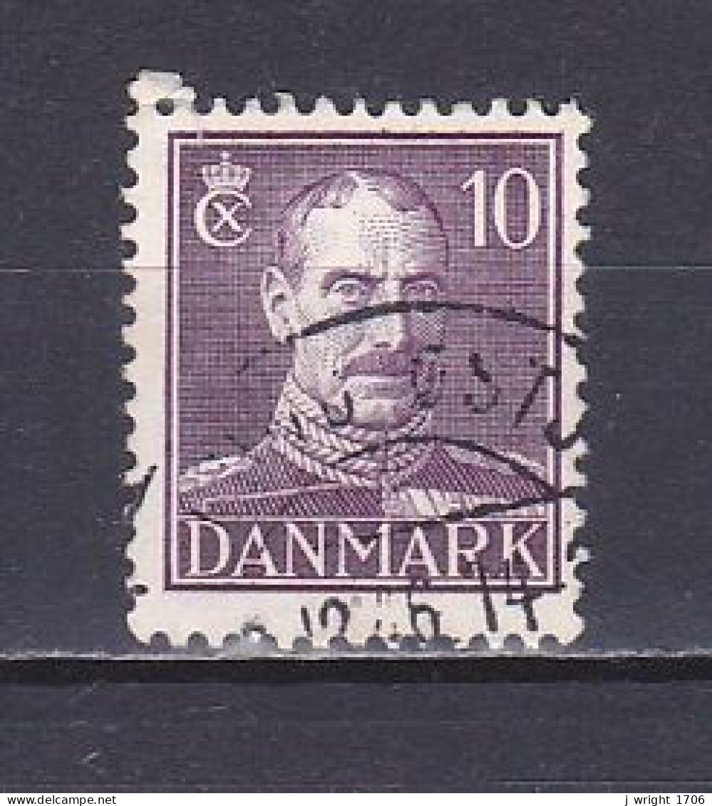 Denmark, 1942, King Christian X/Violet, 10ø, USED - Oblitérés