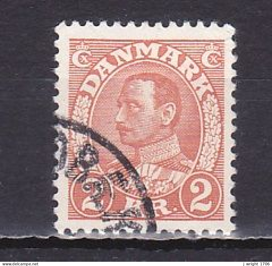 Denmark, 1939, Christian X, 2kr, USED - Oblitérés