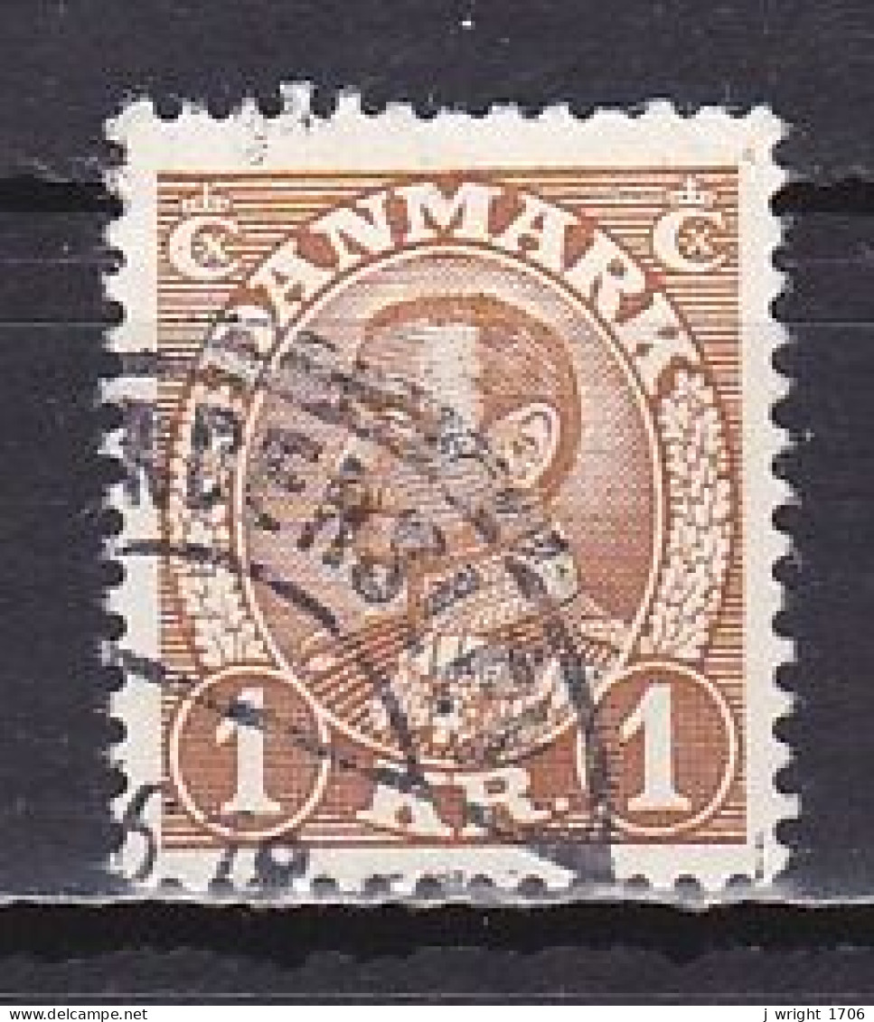 Denmark, 1939, Christian X, 1kr, USED - Gebraucht