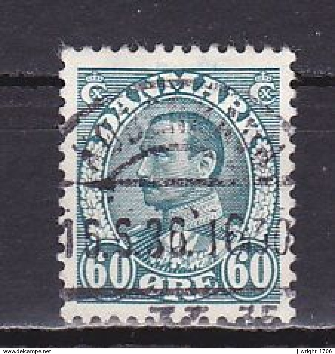 Denmark, 1939, Christian X, 60ø, USED - Used Stamps