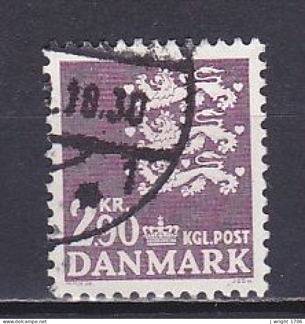 Denmark, 1968, Coat Of Arms, 2.90kr, USED - Usado