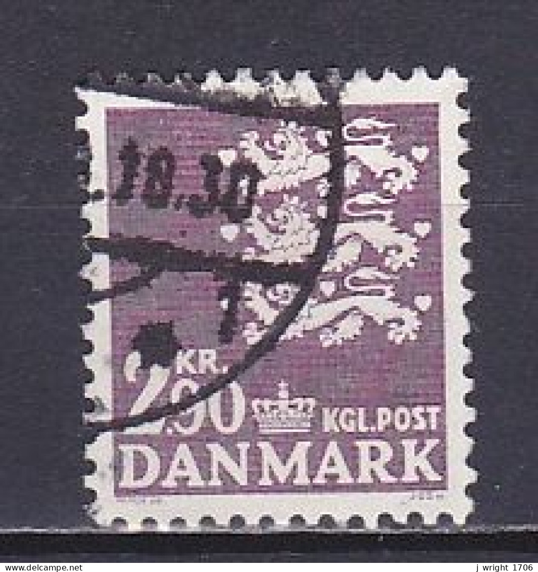 Denmark, 1968, Coat Of Arms, 2.90kr, USED - Oblitérés