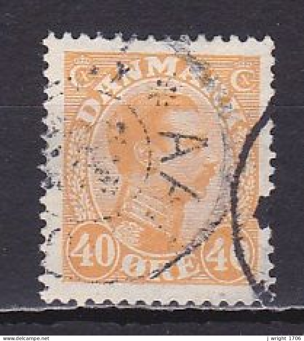 Denmark, 1925, King Christian X, 40ø, USED - Oblitérés