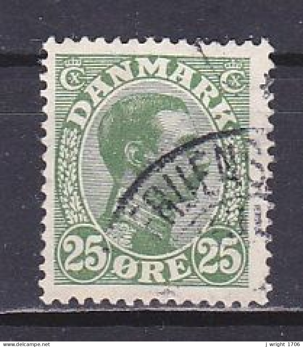 Denmark, 1925, King Christian X, 25ø, USED - Gebraucht