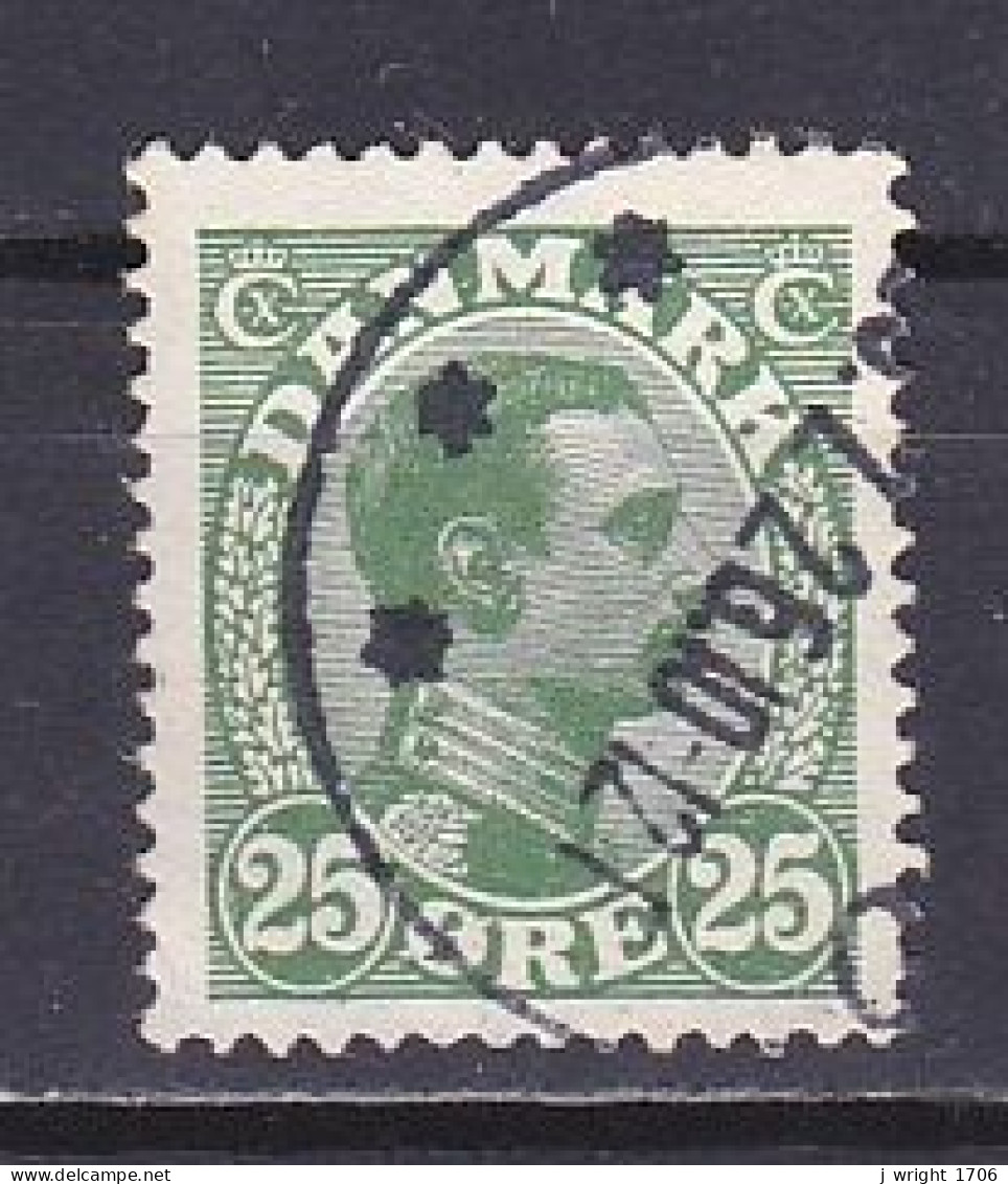 Denmark, 1925, King Christian X, 25ø, USED - Gebraucht