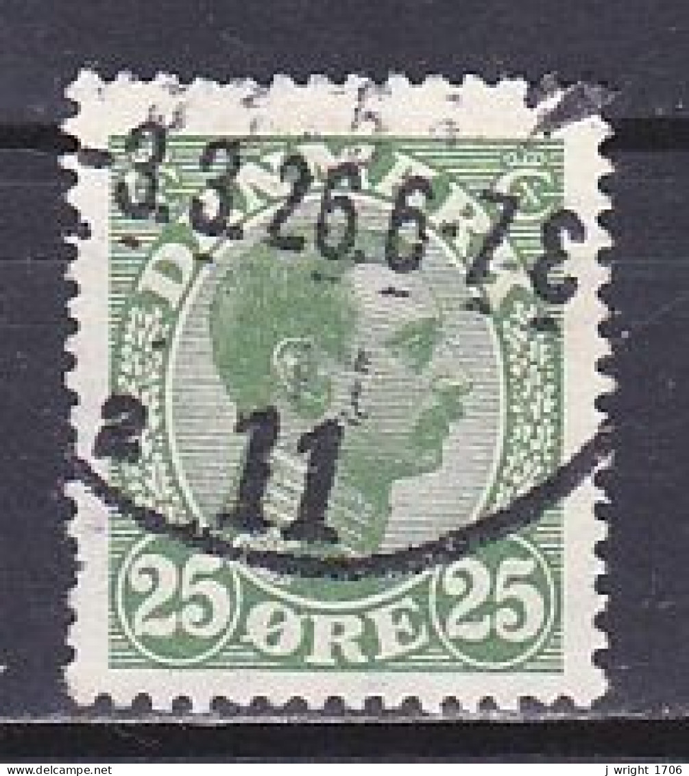 Denmark, 1925, King Christian X, 25ø, USED - Used Stamps