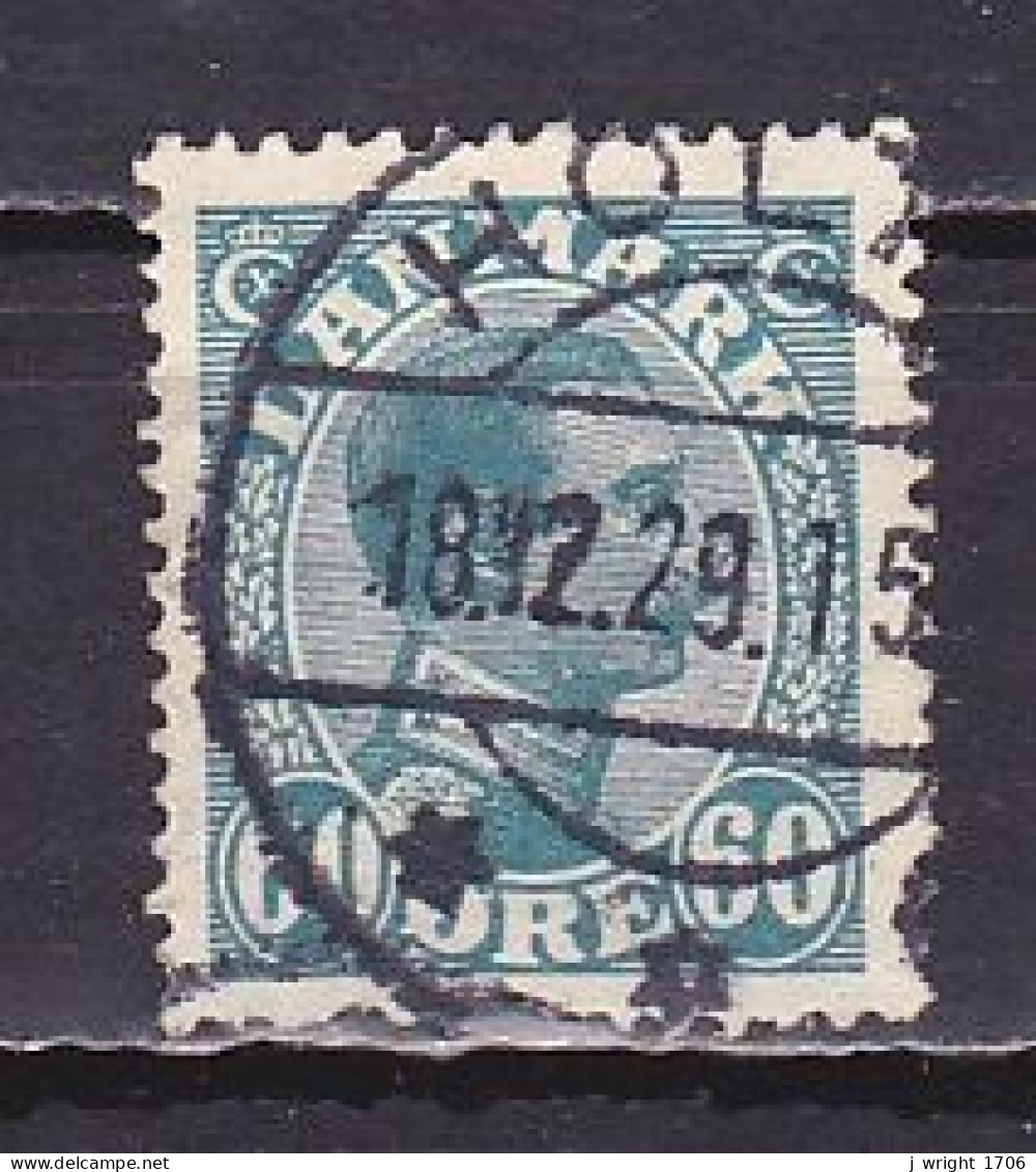 Denmark, 1921, King Christian X, 60ø, USED - Used Stamps