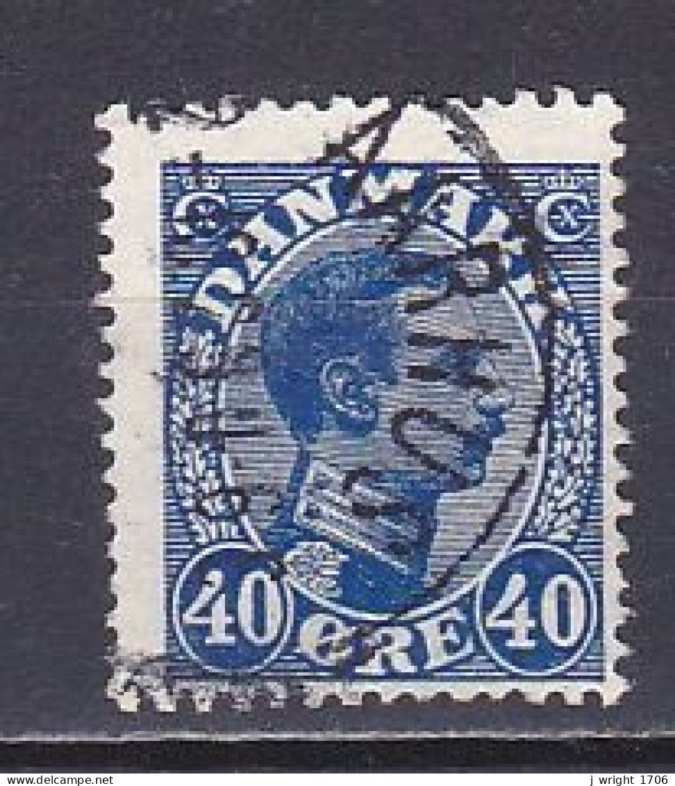 Denmark, 1922, King Christian X, 40ø, USED - Used Stamps