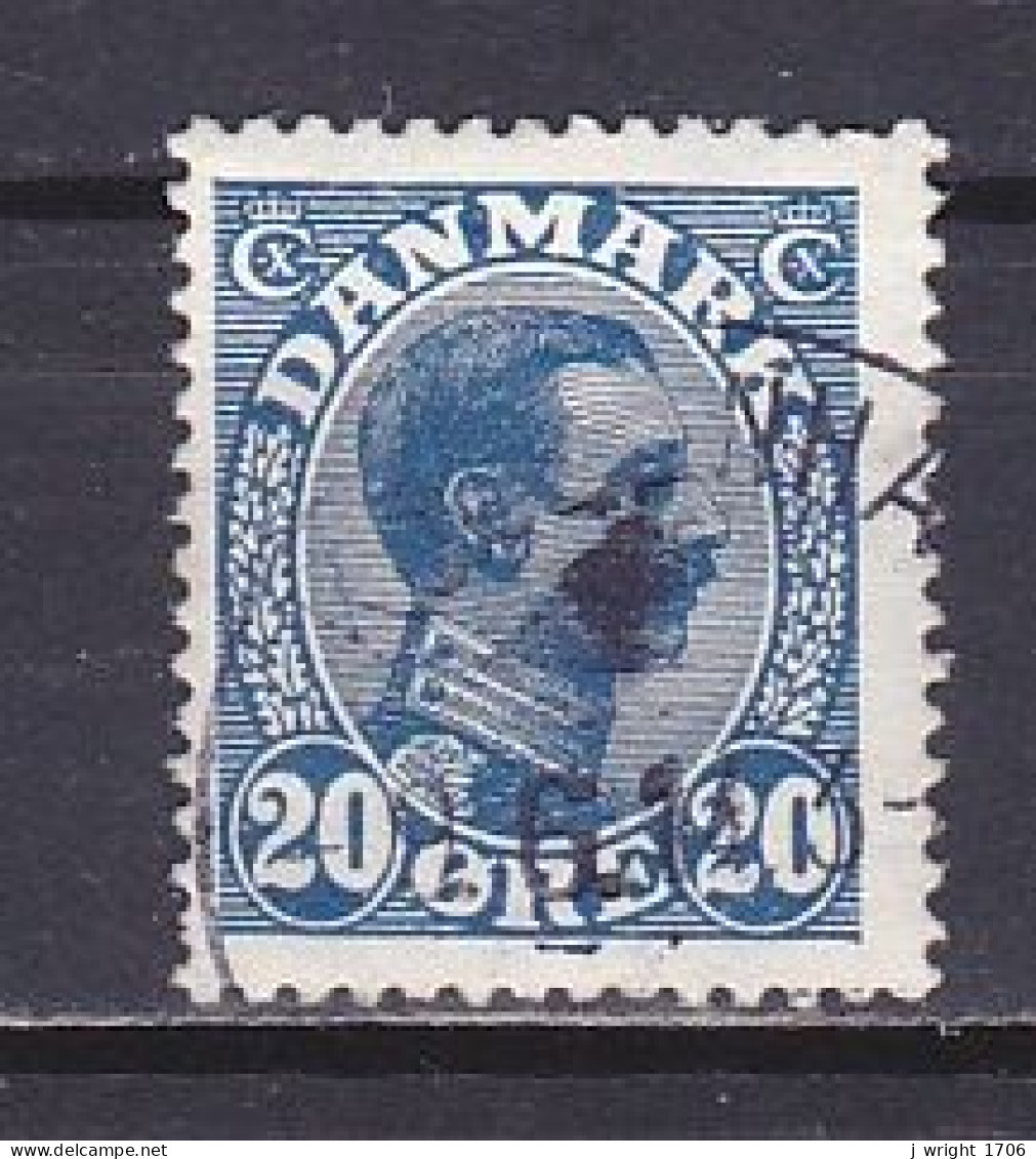 Denmark, 1913, King Christian X, 20ø, USED - Oblitérés