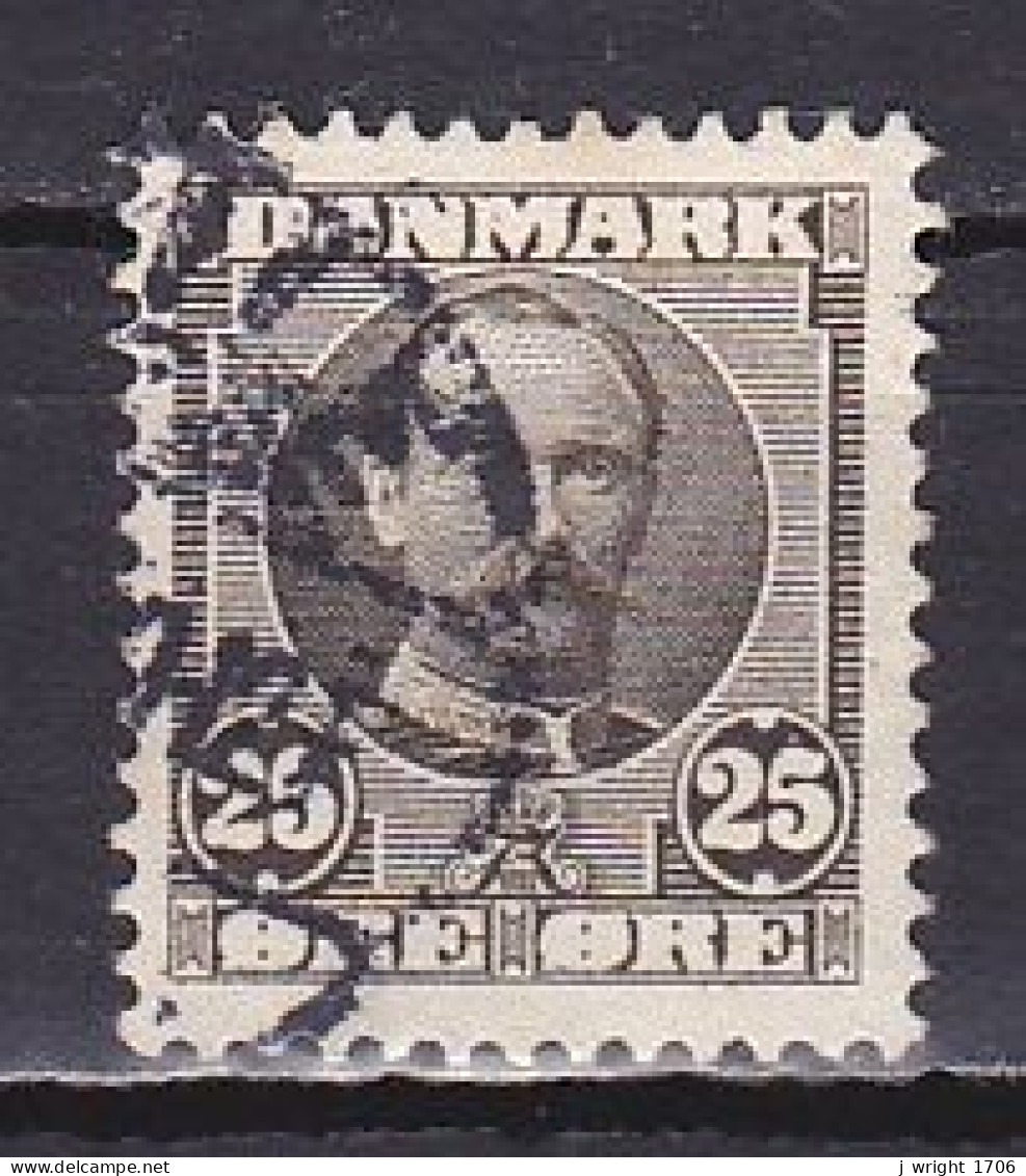 Denmark, 1907, King Frederik VIII, 25ø, USED - Usado