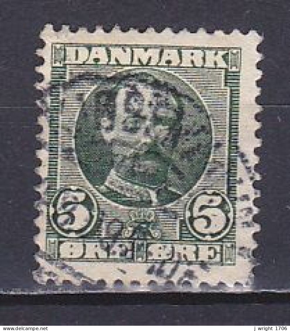 Denmark, 1907, King Frederik VIII, 5ø, USED - Oblitérés