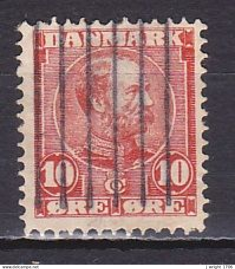 Denmark, 1904, King Christian IX/Horizontal Lines, 10ø, USED - Usati