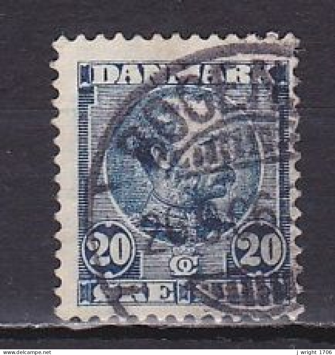 Denmark, 1904, King Christian IX, 20ø, USED - Used Stamps