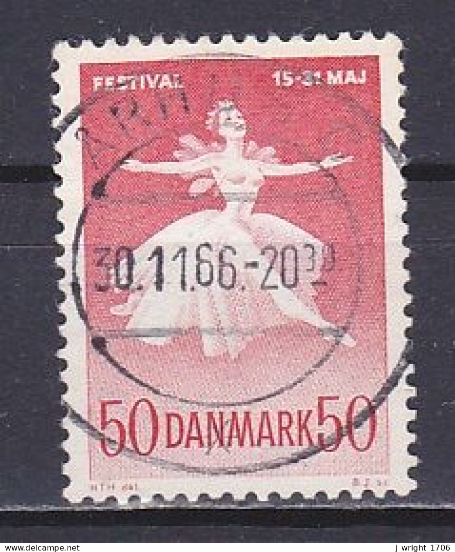 Denmark, 1965, Ballet & Musical Festival/Fluorescent, 50ø, USED - Usado