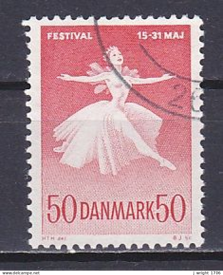 Denmark, 1965, Ballet & Musical Festival/Fluorescent, 50ø, USED - Usati