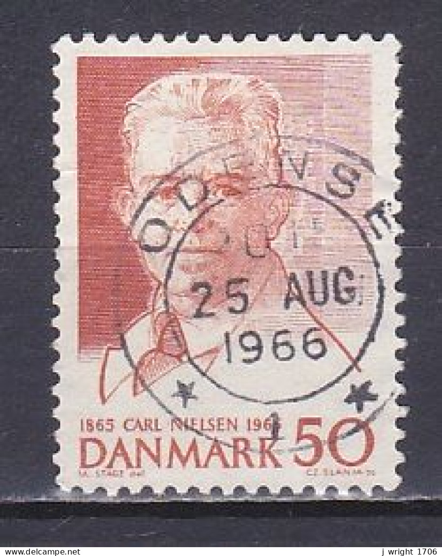 Denmark, 1965, Carl Nielsen/Fluorescent, 50ø, USED - Usati