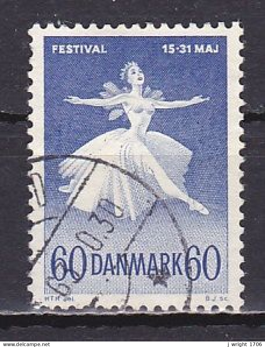 Denmark, 1962, Ballet & Musical Festival, 60ø, USED - Oblitérés