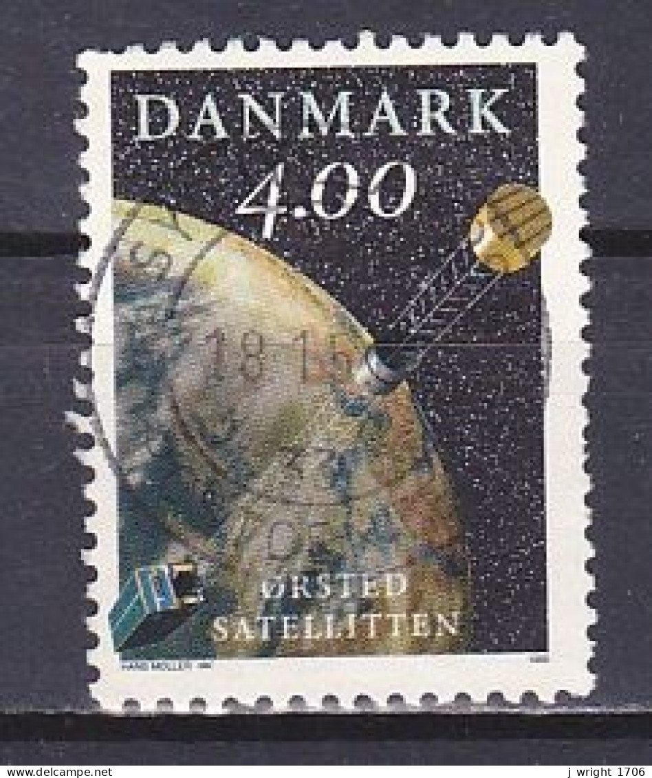 Denmark, 1999, Orsted Satellite Launch, 4.00kr, USED - Used Stamps