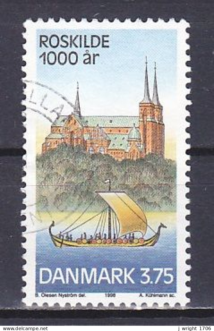 Denmark, 1998, Roskilde Millenary, 3.75kr, USED - Usado