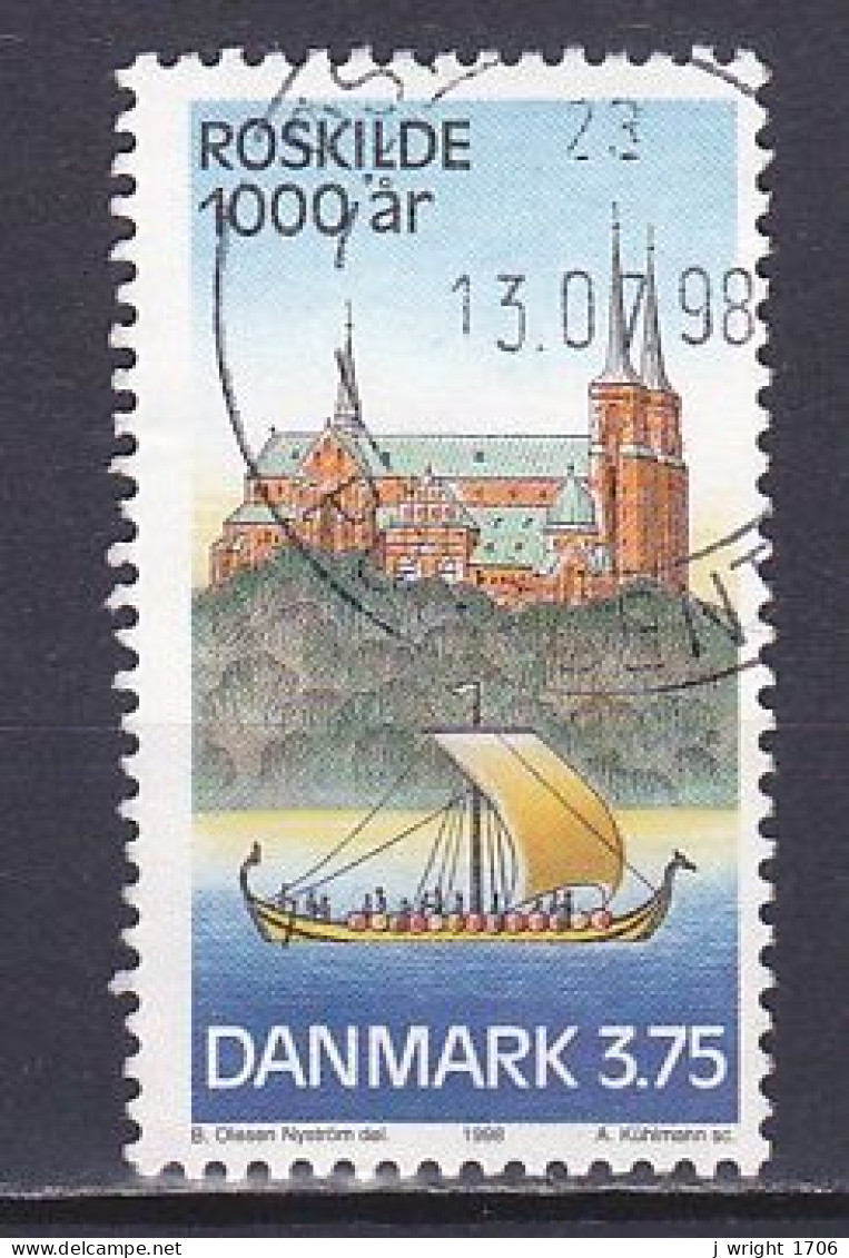 Denmark, 1998, Roskilde Millenary, 3.75kr, USED - Gebraucht
