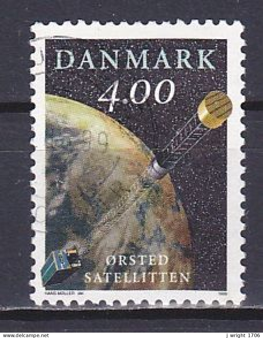 Denmark, 1999, Orsted Satellite Launch, 4.00kr, USED - Used Stamps