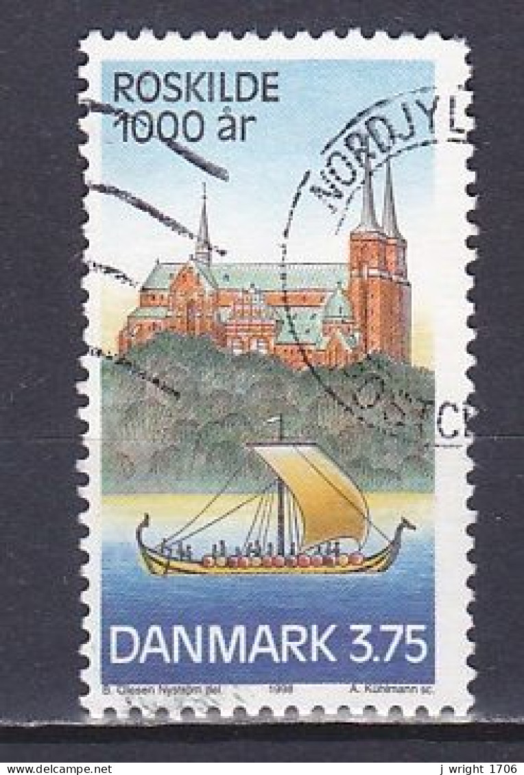 Denmark, 1998, Roskilde Millenary, 3.75kr, USED - Gebraucht