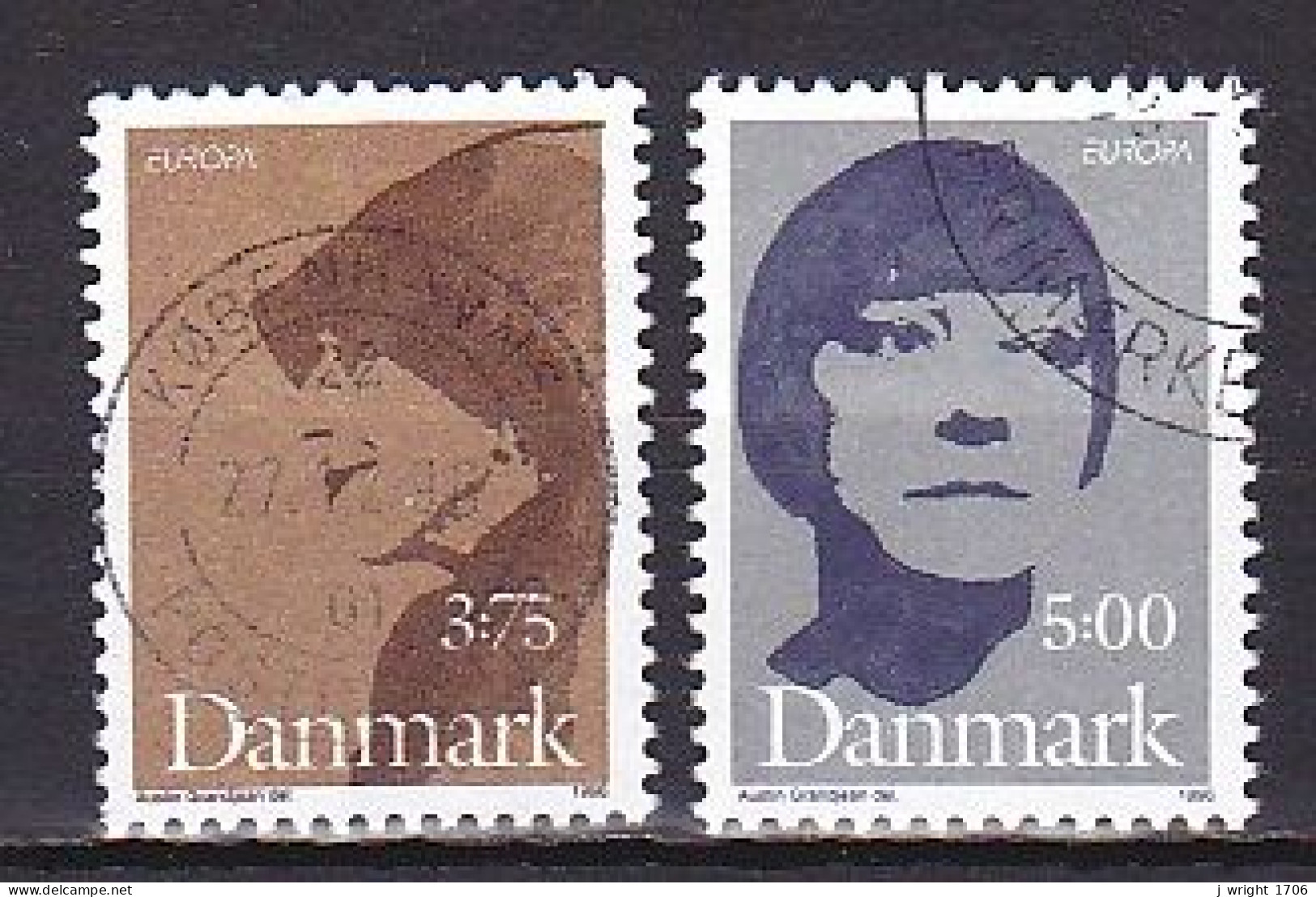 Denmark, 1996, Europa CEPT, Set, USED - Gebruikt