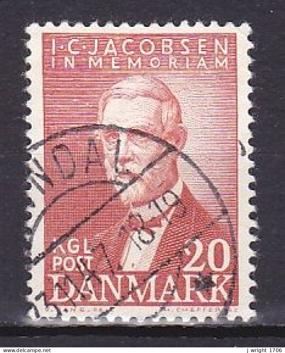 Denmark, 1947, J. C. Jacobsen & Carlsberg Foundation, 20ø, USED - Used Stamps