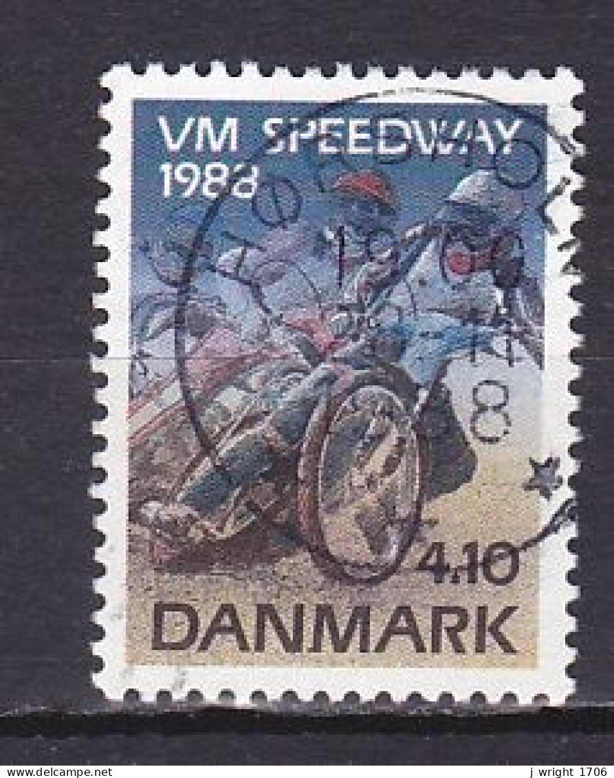 Denmark, 1988, World Speedway Championships, 4.10kr, USED - Usado