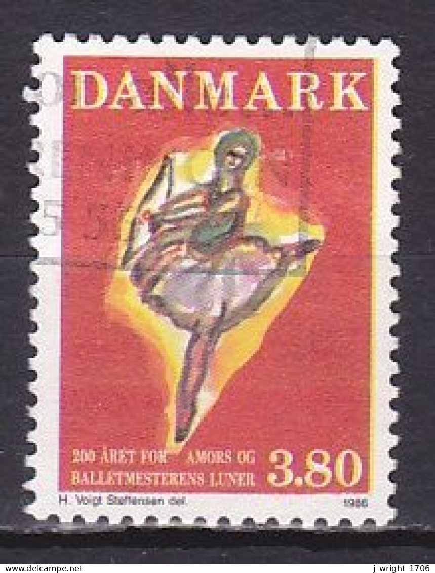 Denmark, 1986, Whims Of Cupid And The Ballet Master Bicentenary, 3.80kr, USED - Gebruikt