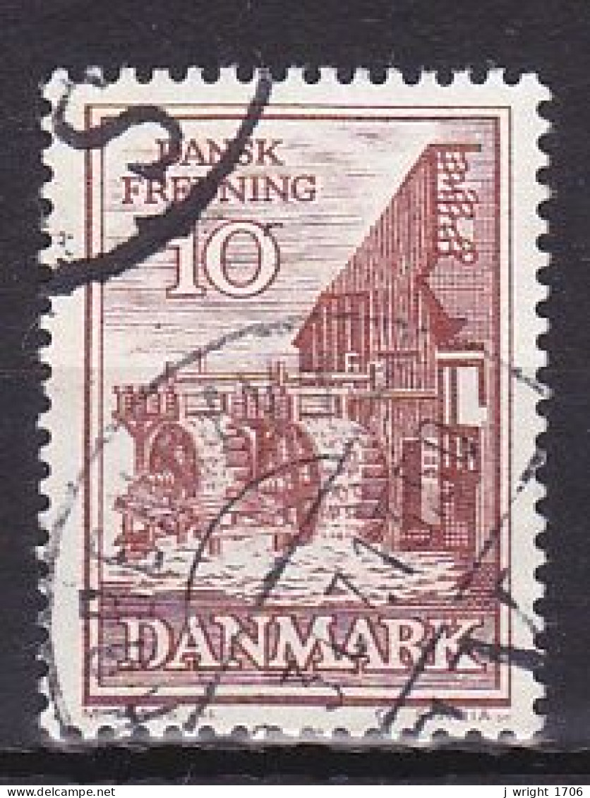 Denmark, 1962, Natural Preservation/Mill Monopolies Abolition, 10ø/Fluorescent, USED - Gebraucht