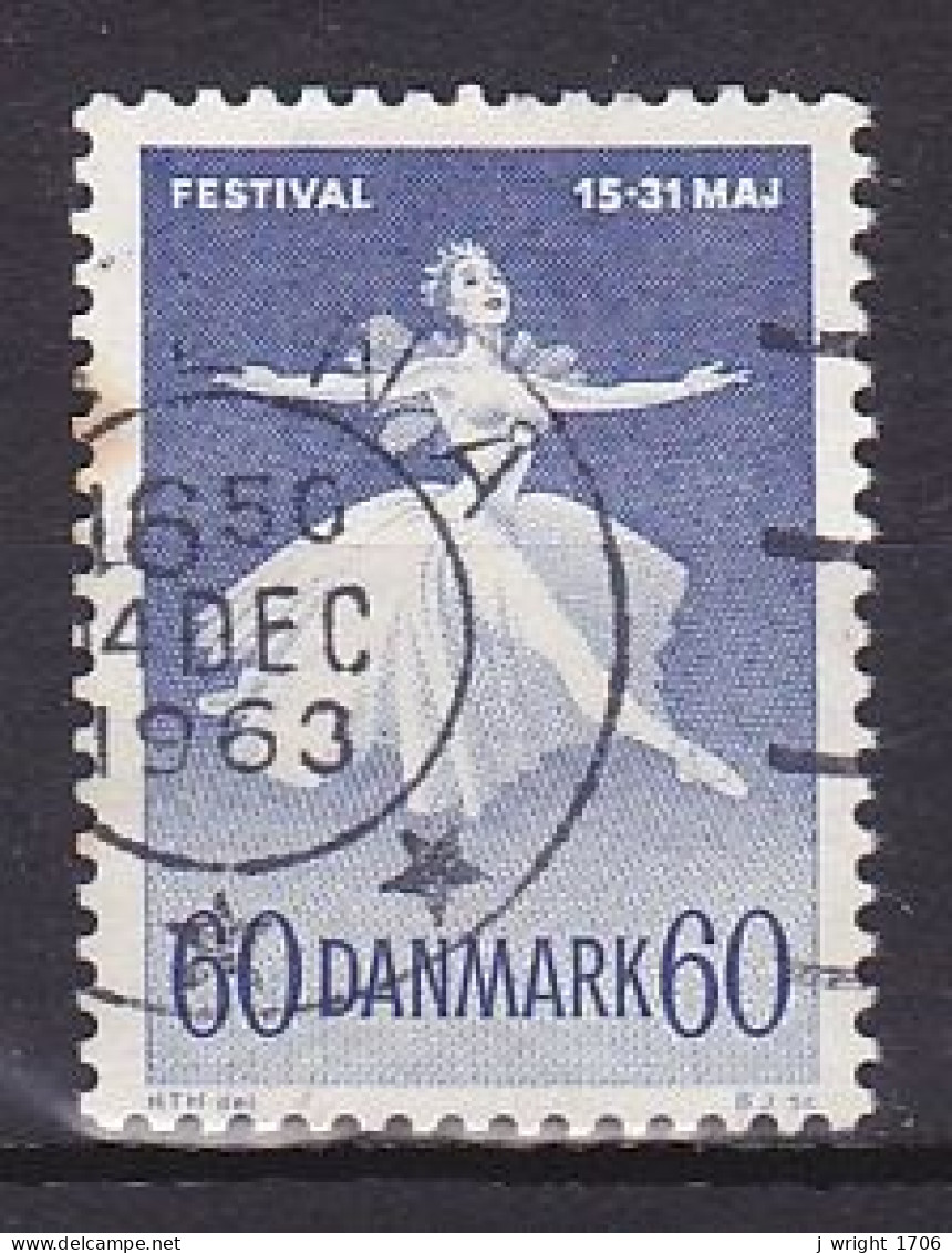 Denmark, 1962, Ballet & Musical Festival, 60ø/Fluorescent, USED - Gebruikt