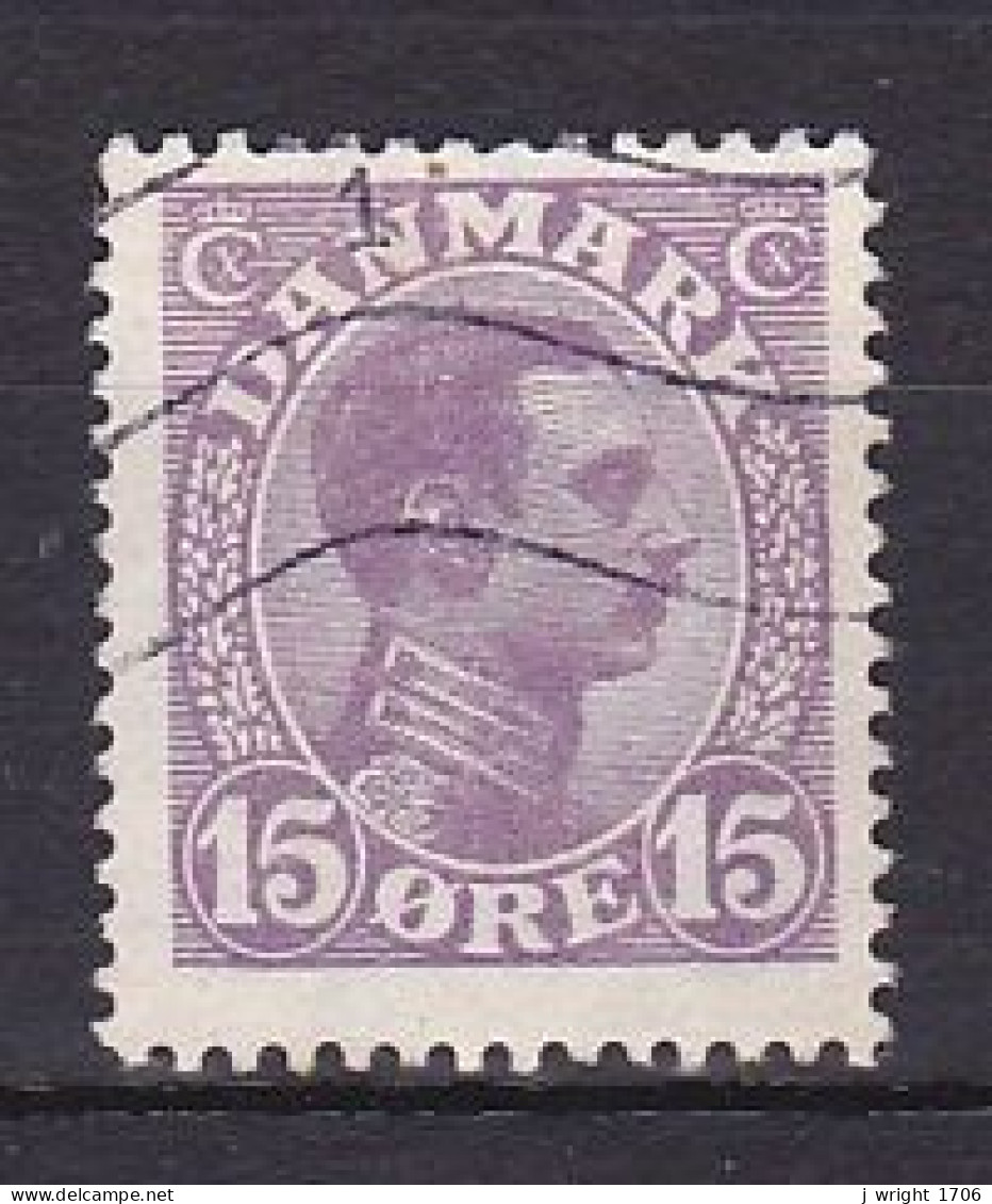 Denmark, 1913, King Christian X, 15ø, USED - Used Stamps