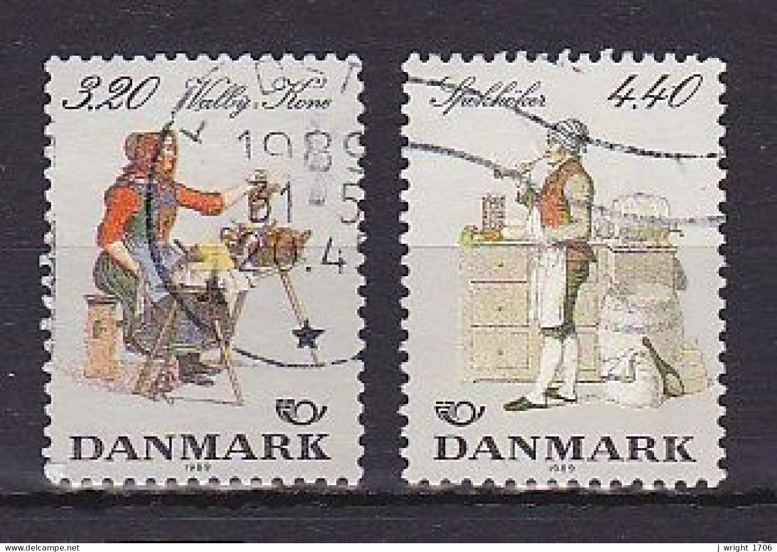 Denmark, 1989, Nordic Co-operation, Set, USED - Oblitérés