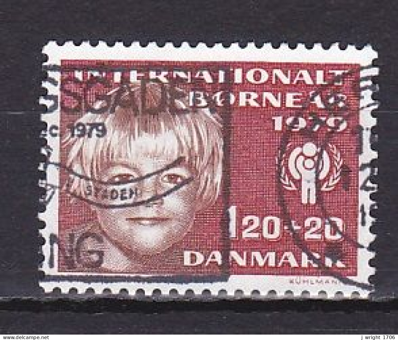 Denmark, 1979, International Year Of The Child, 120ø + 20ø, USED - Usati