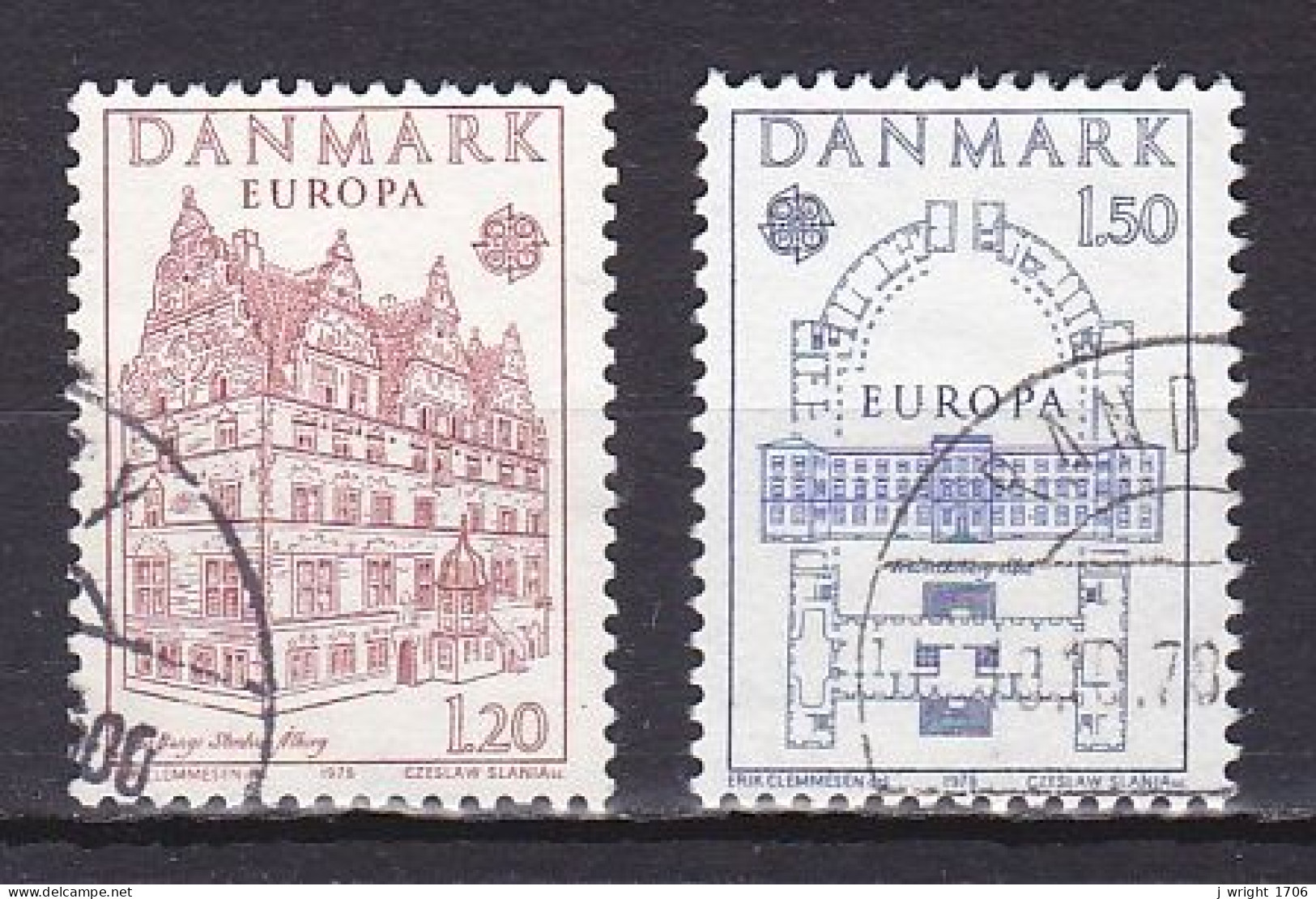 Denmark, 1978, Europa CEPT, Set, USED - Gebruikt