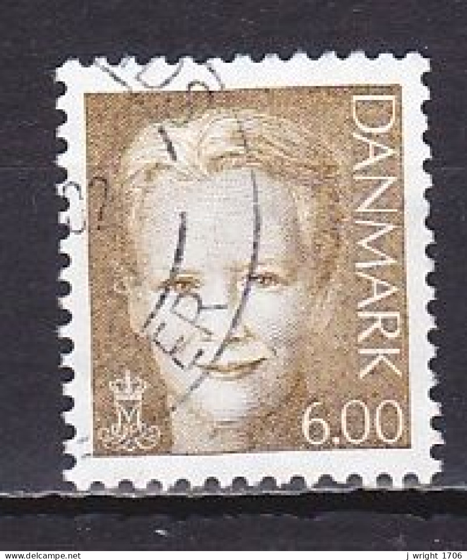 Denmark, 2001, Queen Margrethe II, 6.00kr, USED - Usado