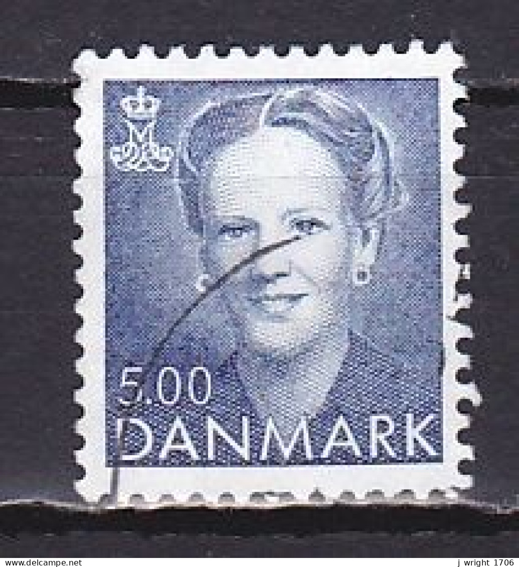 Denmark, 1992, Queen Margrethe II, 5.00kr, USED - Gebruikt